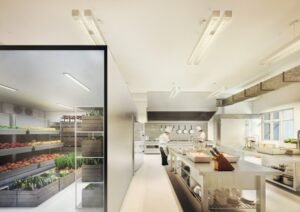 AC Food Building Kitchen